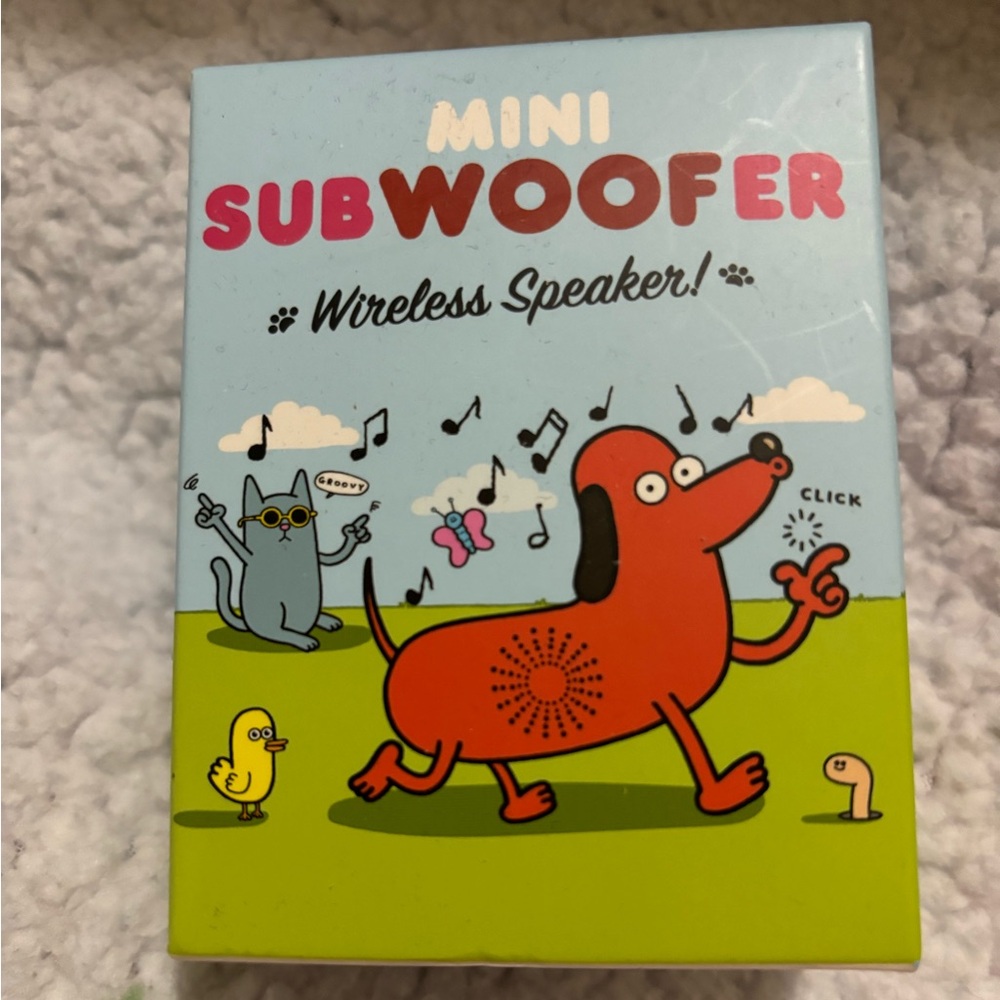 NWT Cute Mini Subwoofer Wireless Speaker